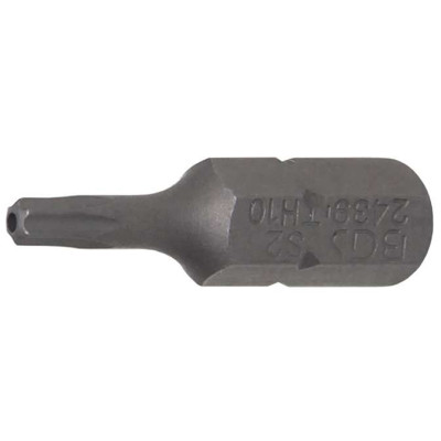 Skrutkovací bit 1/4" T-profil T10 s otvorom BGS102439