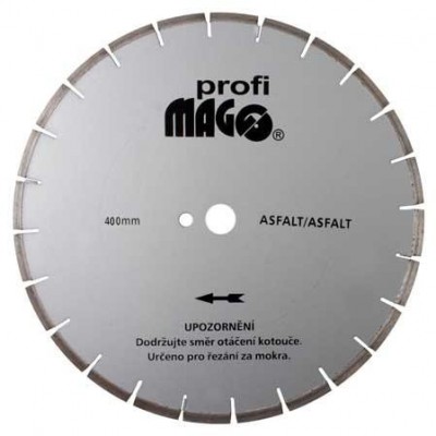 Magg PROFI - Diam.kot.segm. 400x3,6/10x25,4mm na asfalt