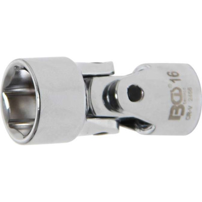 Nástrčná hlavica 3/8" 6hran 16 mm, kĺbová BGS102456