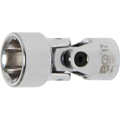 Nástrčná hlavice 3/8" 6hran 17 mm, kloubová BGS102457
