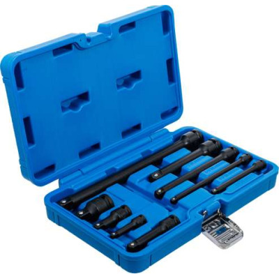 Sada silového prodloužení 6,3 mm (1/4") / 10 mm (3/8") / 12,5 mm (1/2") 9 dílná BGS1025145
