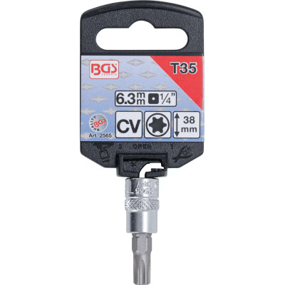 Zástrčná bitová hlavica 1/4" TX 35 BGS10265