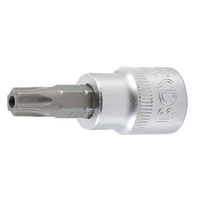 Zástrčná bitová hlavica 3/8" T-profil T45 BGS102597 s otvorom