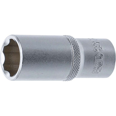 Nástrčná hlavice 3/8" 18 mm BGS102608, prodloužená, Super Lock