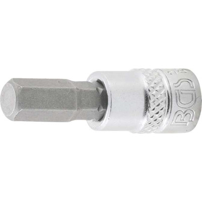 Zástrčná hlavica 1/4" inbus 9/32" BGS102746
