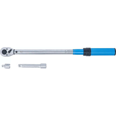 Momentový kľúč 1/2" 40 ÷ 220 Nm BGS102837 (Sada 3 diely s adaptérom a nástavcom)