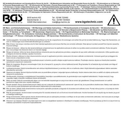 Momentový kľúč 3/8" BGS102841 (5 ÷ 25 Nm)