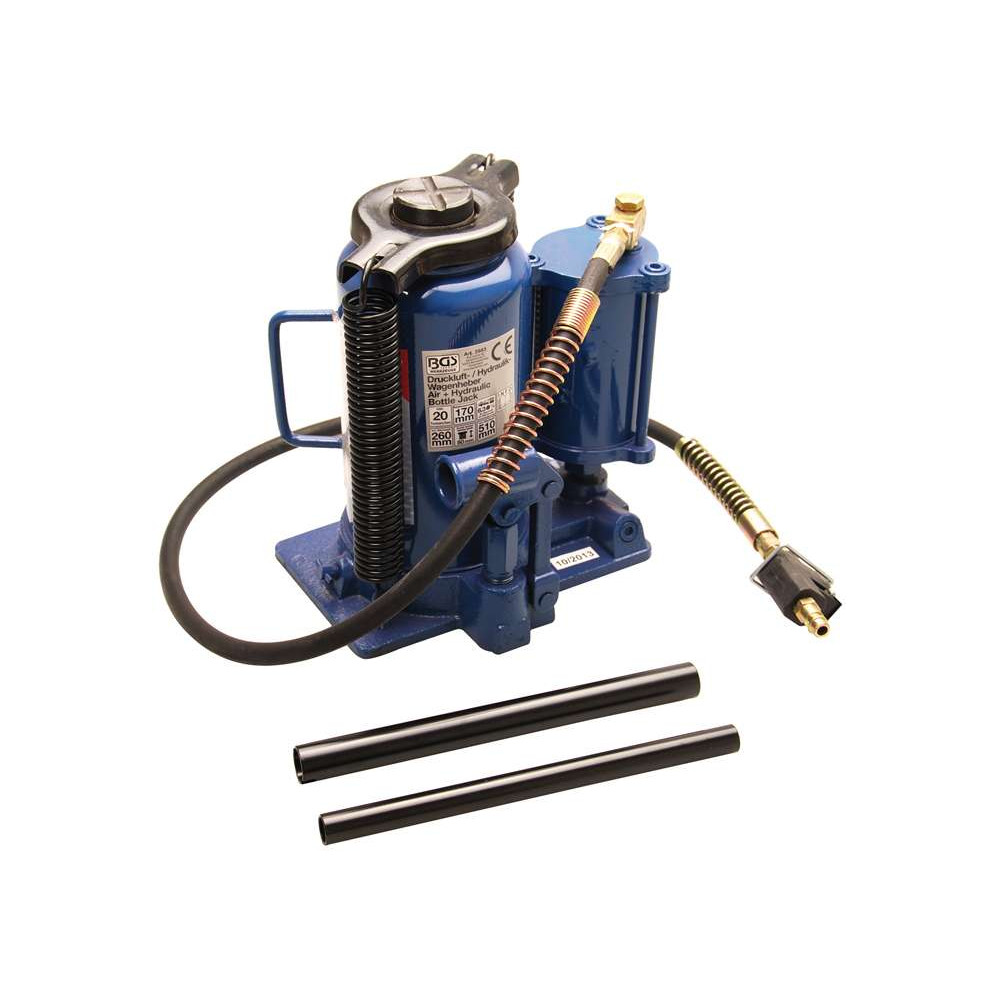 Hydraulický zdvihák 20 t, max. zdvih 510 mm, tlak vzduchu 8-9 bar