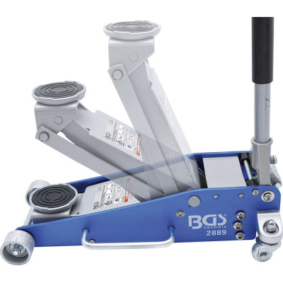 Pojazdný hydraulický zdvihák 2,5 t BGS102889, hliníkový korpus