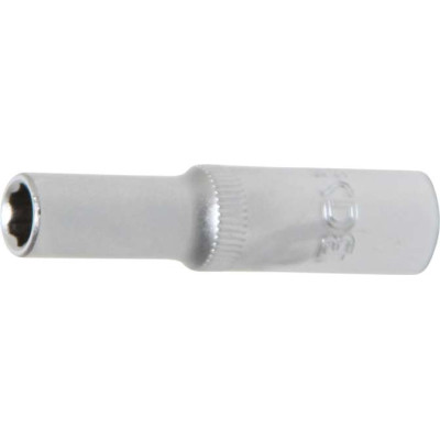 Nástrčná hlavica 1/4" 6 mm BGS102966, predĺžená, Super Lock