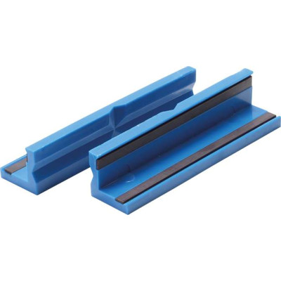 Ochranné čeľuste pre zverák 125 mm BGS103046, plast (Sada 2 ks)