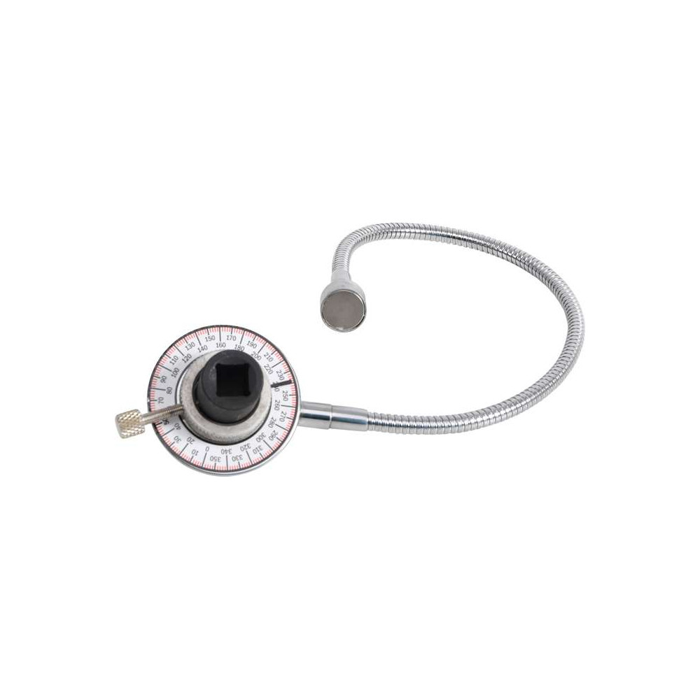 Uhlomer račňový 1/2" 0 - 360 ° s flexibilným magnetom BGS 3170