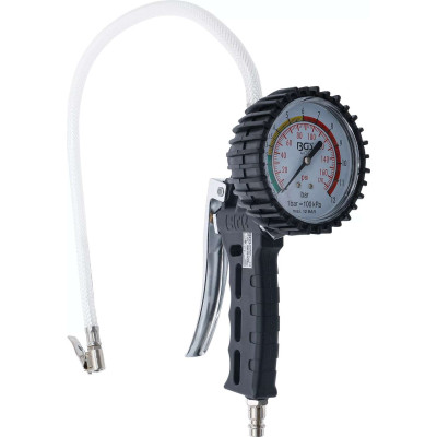 Merač tlaku pneumatík - pneumerač DL 0 ÷ 12 Barov BGS103242, manometer pr. 80 mm