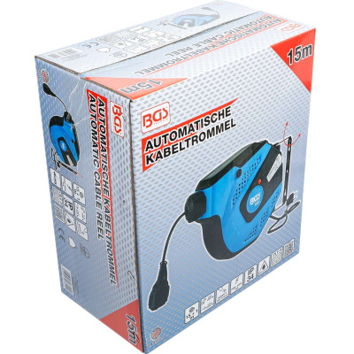 Automatický káblový bubon 15 m BGS103321 (230 V)