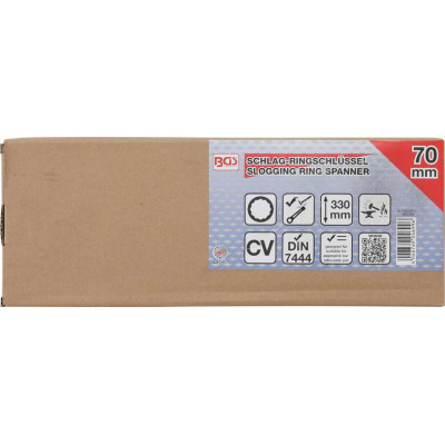 Rázový očkový kľúč 70 mm BGS1035170 podľa DIN 7444