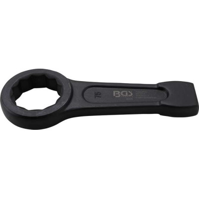 Rázový očkový kľúč 75 mm BGS1035175 podľa DIN 7444