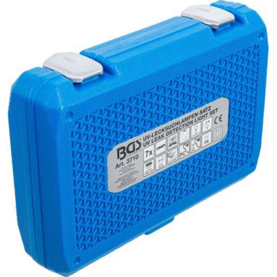 Aku UV lampa pro vyhledávání netěsností BGS103710 Sada 7 ks (1,5 Ah)