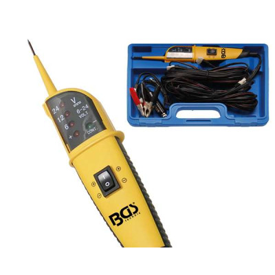 Multitester - zkoušečka 6V ÷ 24V pro automobily BGS1040100 (Sada 4 dílů)