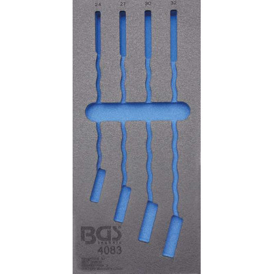 Vložka do dílenského vozíku 1/3 prázdná pro BGS 4083