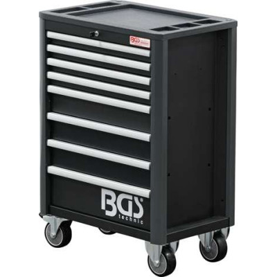 Montážní pojízdný vozík BGS104111, 8 zásuvek. Prázdný