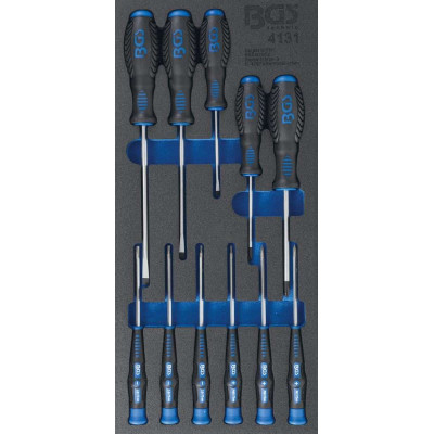 Náraďový modul 1/3 - BGS104131 Skrutkovače PL, PH. Súprava 11 dielov