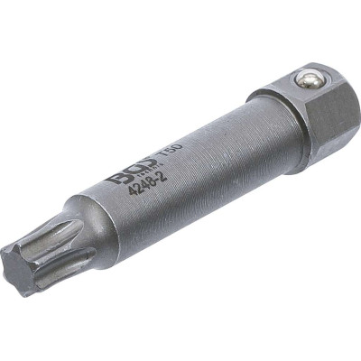 Bit 12 mm T-profil (pro Torx) T50 x 64 mm BGS104248-2 Pro demontáž řemenic alternátorů