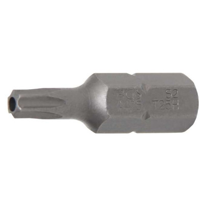 Šroubovací bit 5/16" T-profil T 25 x 30 mm, s vrtáním BGS104425