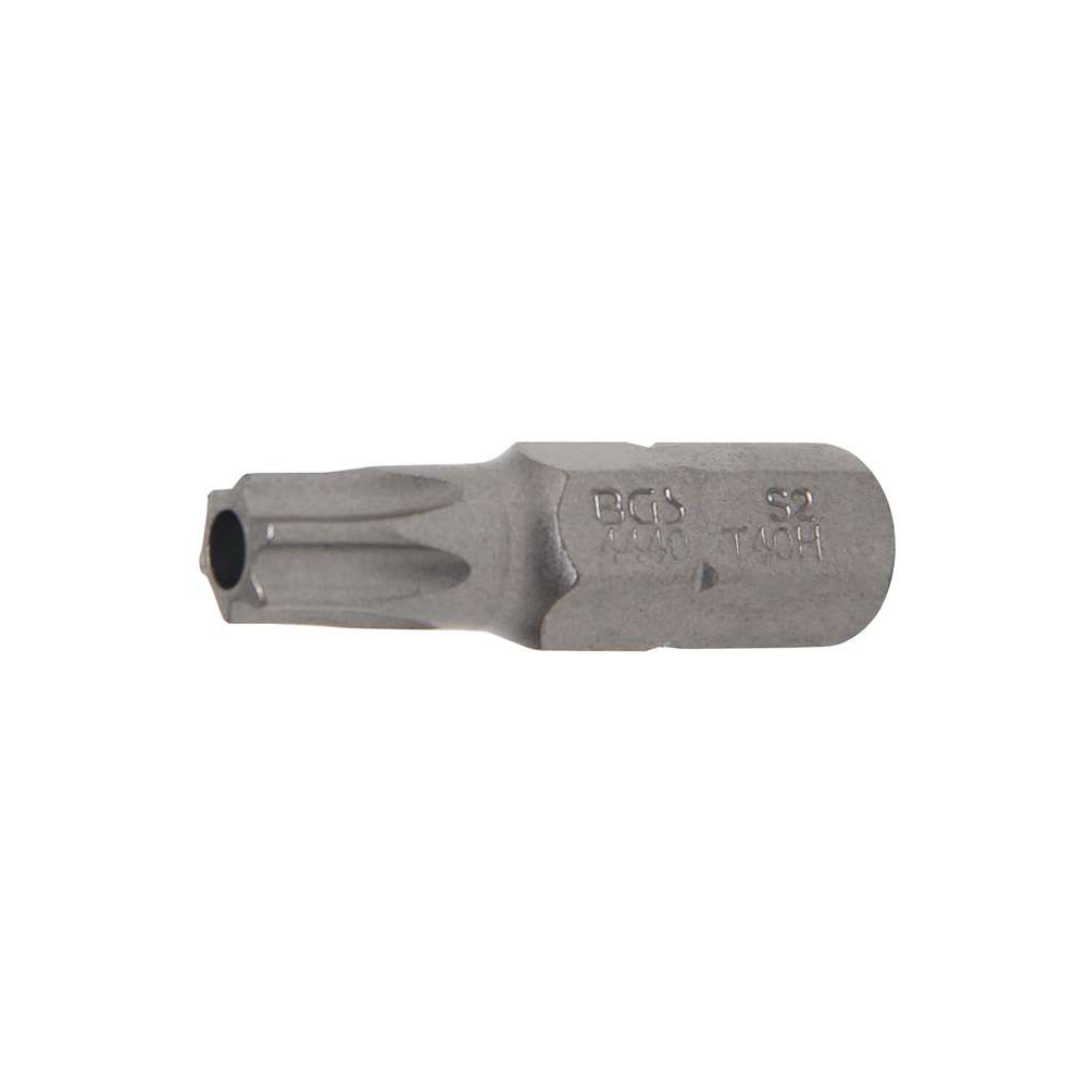 Šroubovací bit 5/16" T-profil T 40 x 30 mm, s vrtáním BGS104440