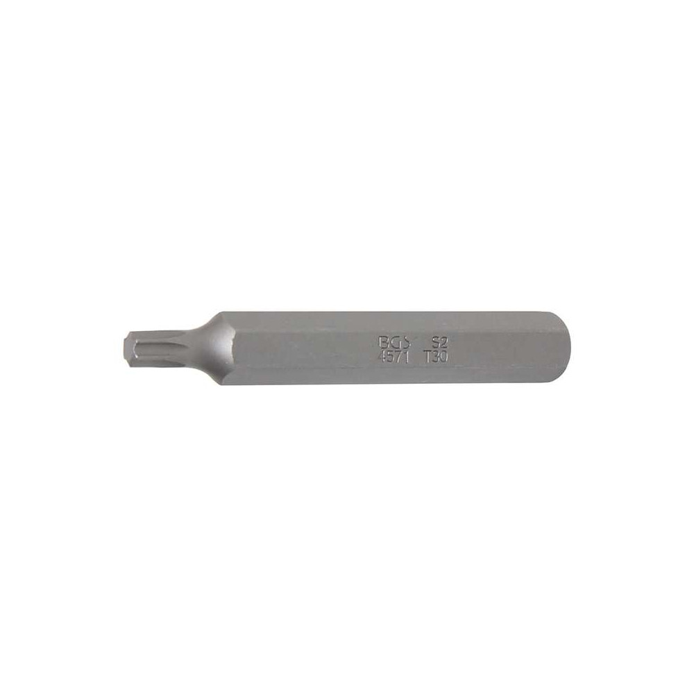 Šroubovací bit 3/8" T-profil (Torx) T30 x 75 mm BGS104571, zatíž. do 5 kg