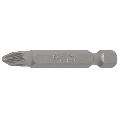 Bit dĺžka 50 mm pohon vonkajší šesťhran 6,3 mm (1/4") krížový PZ2