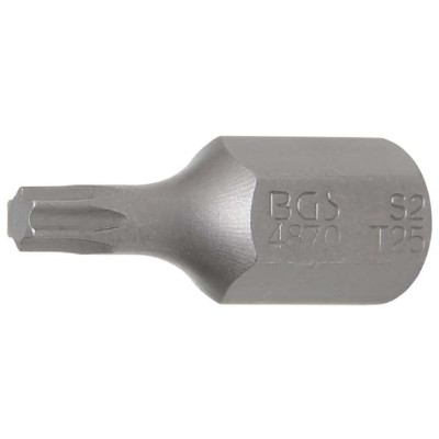 Šroubovací bit 3/8" T-profil (Torx) T25 x 30 mm BGS104870, zatíž. do 5 kg