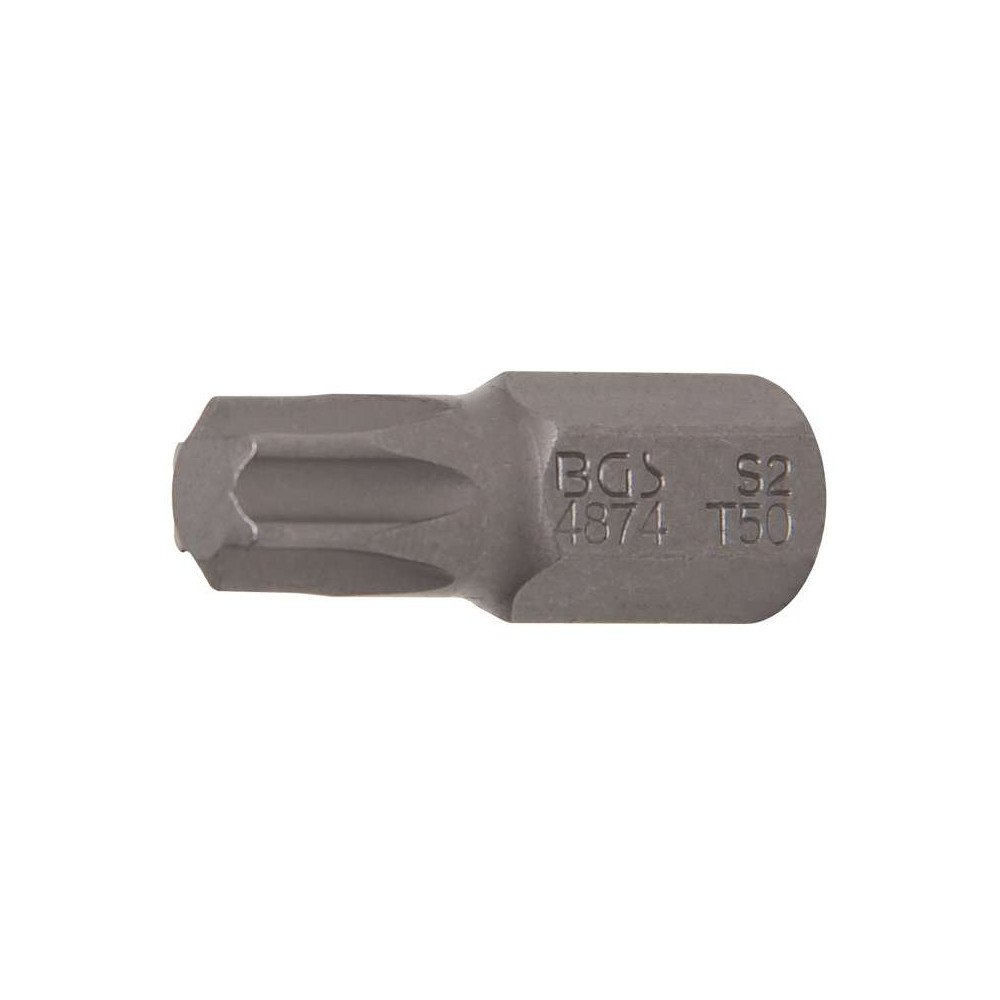 Šroubovací bit 3/8" T-profil (Torx) T50 x 30 mm BGS104874, zatíž. do 5 kg