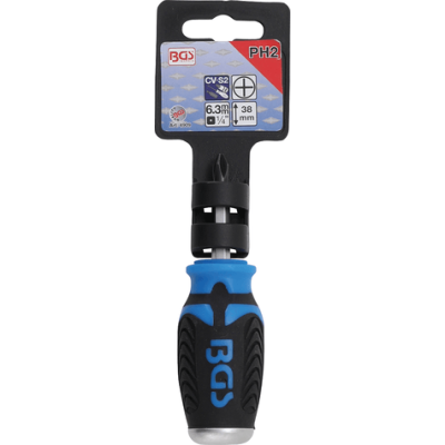 Krížový skrutkovač PH 2 x 38 mm BGS104909, unášací 4hran 1/4"
