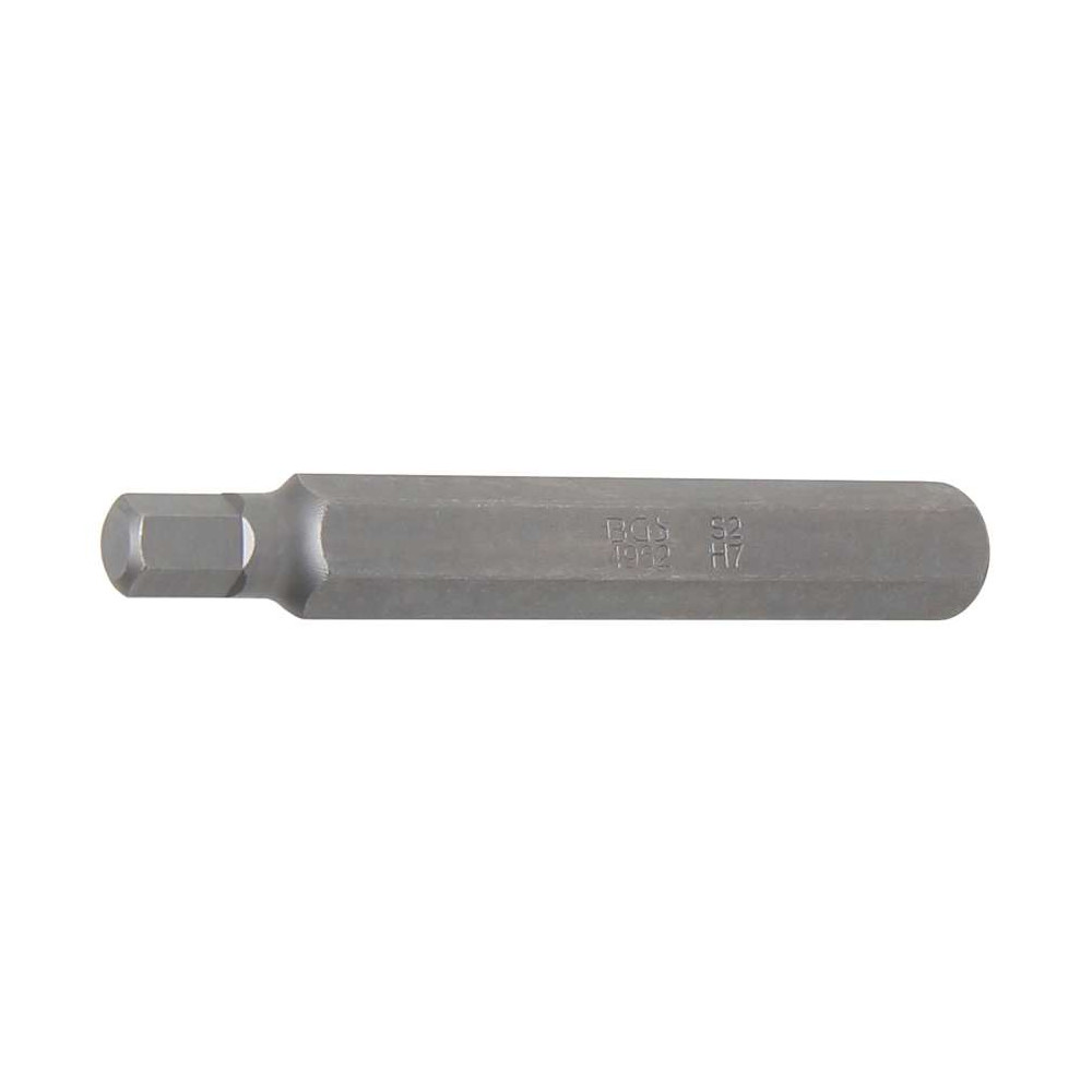 Skrutkovací bit 3/8" šesťhran (inbus) 7 x 75 mm BGS104962, zaťaž. do 5 kg