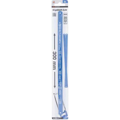 Sada pilových listů na kov HSS 13 x 300 mm 2dílná