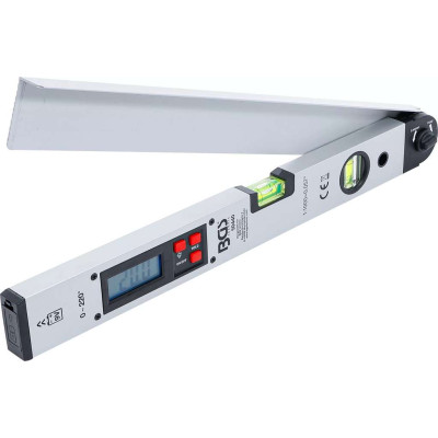Digitálny uhlomer 450 mm s vodováhou BGS1050440