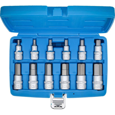 Zástrčné hlavice 1/2" inbus 5 ÷ 22 mm BGS105052 Sada 12 dílů