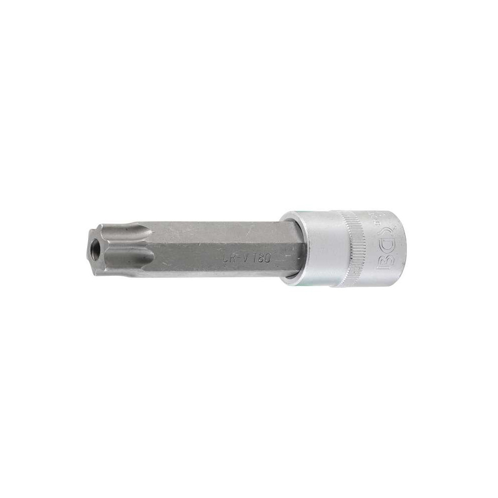 hlavica zástrčná 1/2" T-profil s vŕtaním T80x110 mm