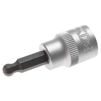 Zástrčná bitová hlavica 3/8" inbus 5,5 mm BGS105113 s guľovou hlavou