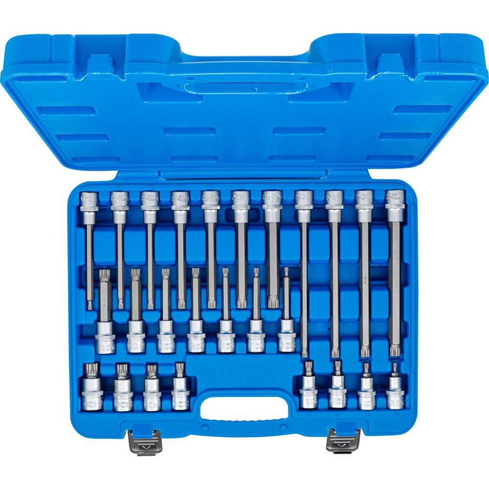 Zástrčné hlavice 1/2" XZN M5 ÷ M14 BGS105180 (Sada 26 dílů)