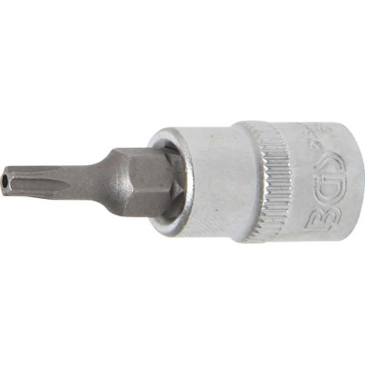 Zástrčná hlavica 1/4" T-profil (pre Torx plus) TS15 BGS105184-TS15, s otvorom