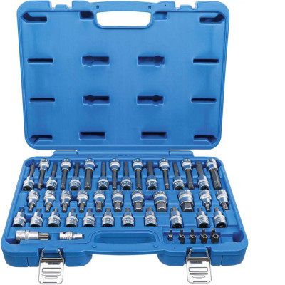Zástrčné bitové hlavice 1/2" a bity 5/16" BGS105188 (Sada 49 dílů)