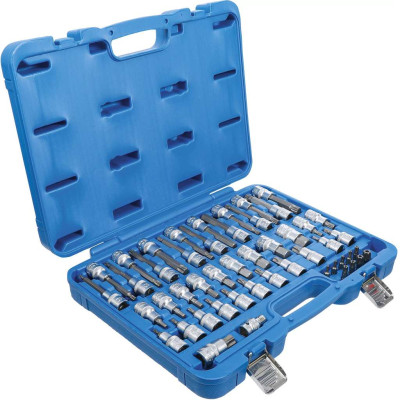 Zástrčné bitové hlavice 1/2" a bity 5/16" BGS105188 (Sada 49 dílů)