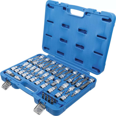 Zástrčné bitové hlavice 1/2" a bity 5/16" BGS105188 (Sada 49 dílů)