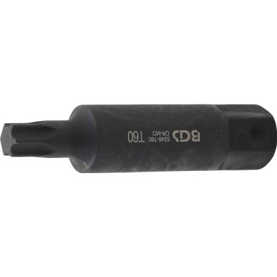 Bit XXL šestihran 22 mm pro Torx T60 x 100 mm BGS105246-T60, úderový