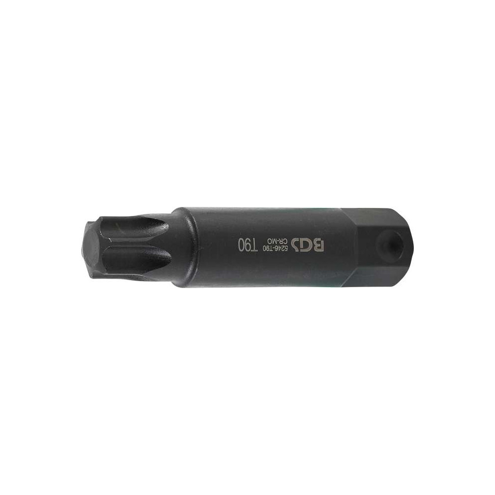 Bit XXL šestihran 22 mm pro Torx T90 x 100 mm BGS105246-T90, úderový