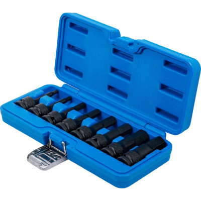 Zástrčné hlavice 1/2" inbus 5 ÷ 19 mm BGS105481, tvrdené. Sada 8 dielov