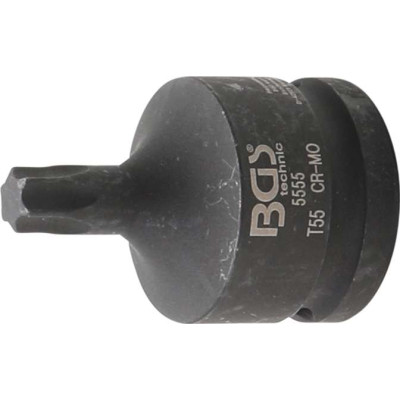 Zástrčná hlavica 3/4" T-profil (pre Torx) T55 BGS105555, tvrdená