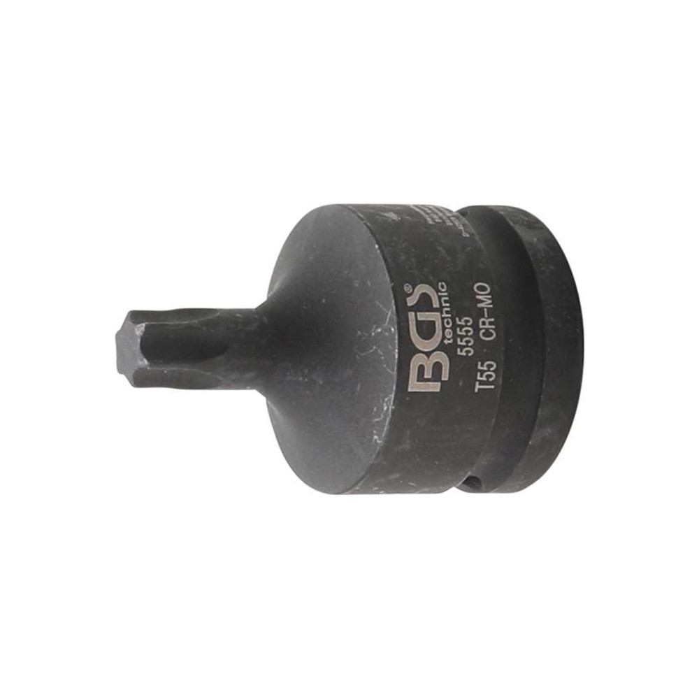 Zástrčná hlavica 3/4" T-profil (pre Torx) T55 BGS105555, tvrdená