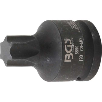 Zástrčná hlavica 3/4" T-profil (pre Torx) T90 BGS105590, tvrdená